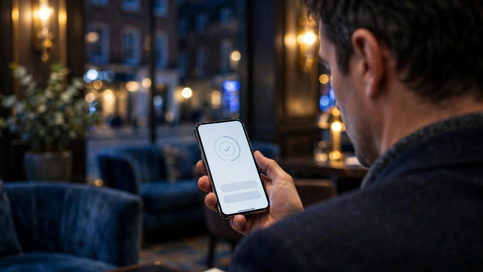 UK mobile user approving a phone-bill casino deposit